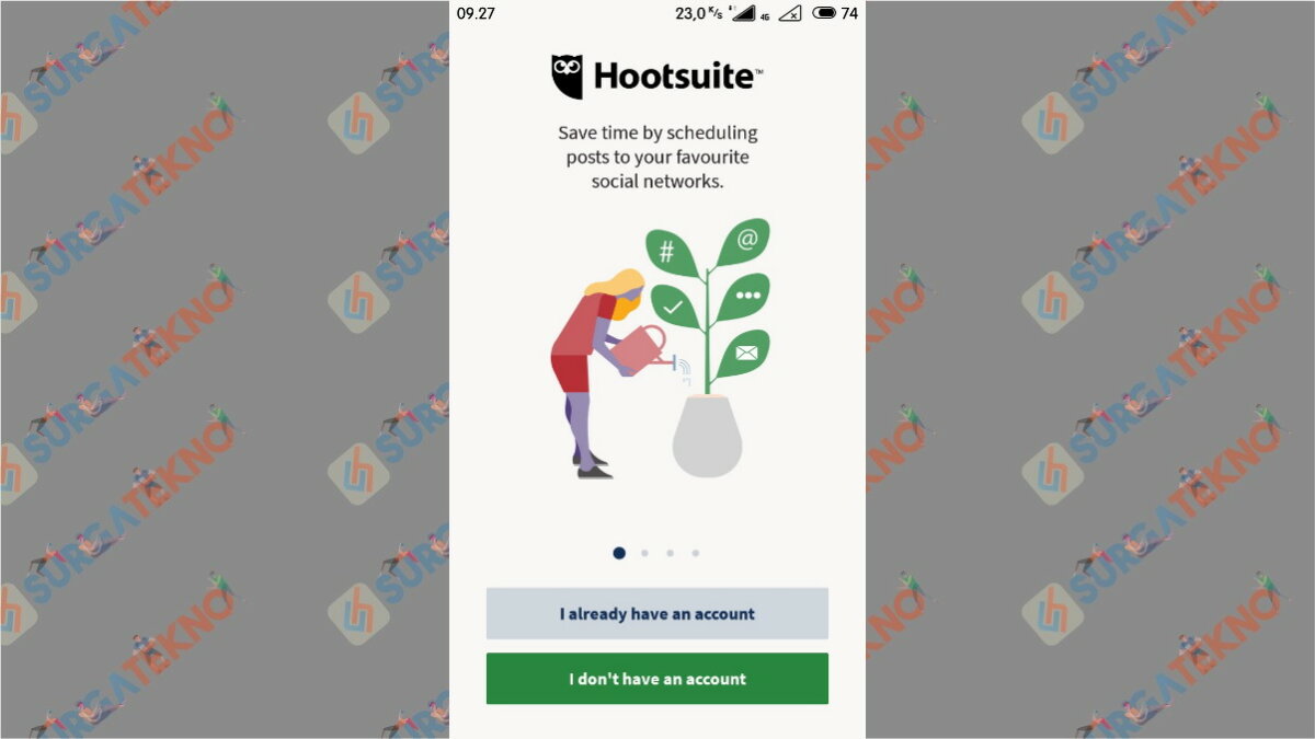  Pilih I Don't Have an Account 