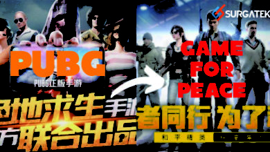 nama pubg di china diganti menjadi game for peace