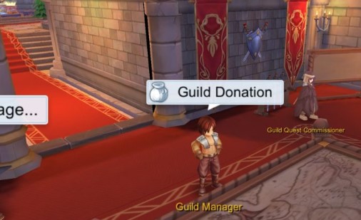cara melakukan guild donation ragnarok mobile