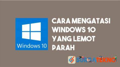 Cara Mengatasi Windows 10 Lemot
