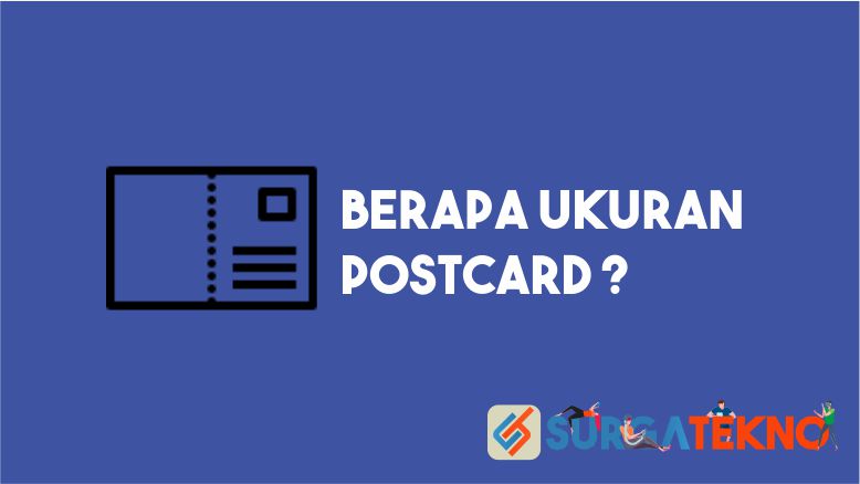 Berapa ukuran PostCard