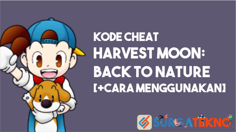 Kode Cheat Harvest Moon Back to Nature