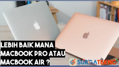 Perbedaan Macbook Pro dan Macbook Air