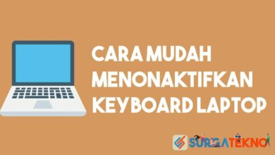 Cara Menonaktifkan Keyboard Laptop