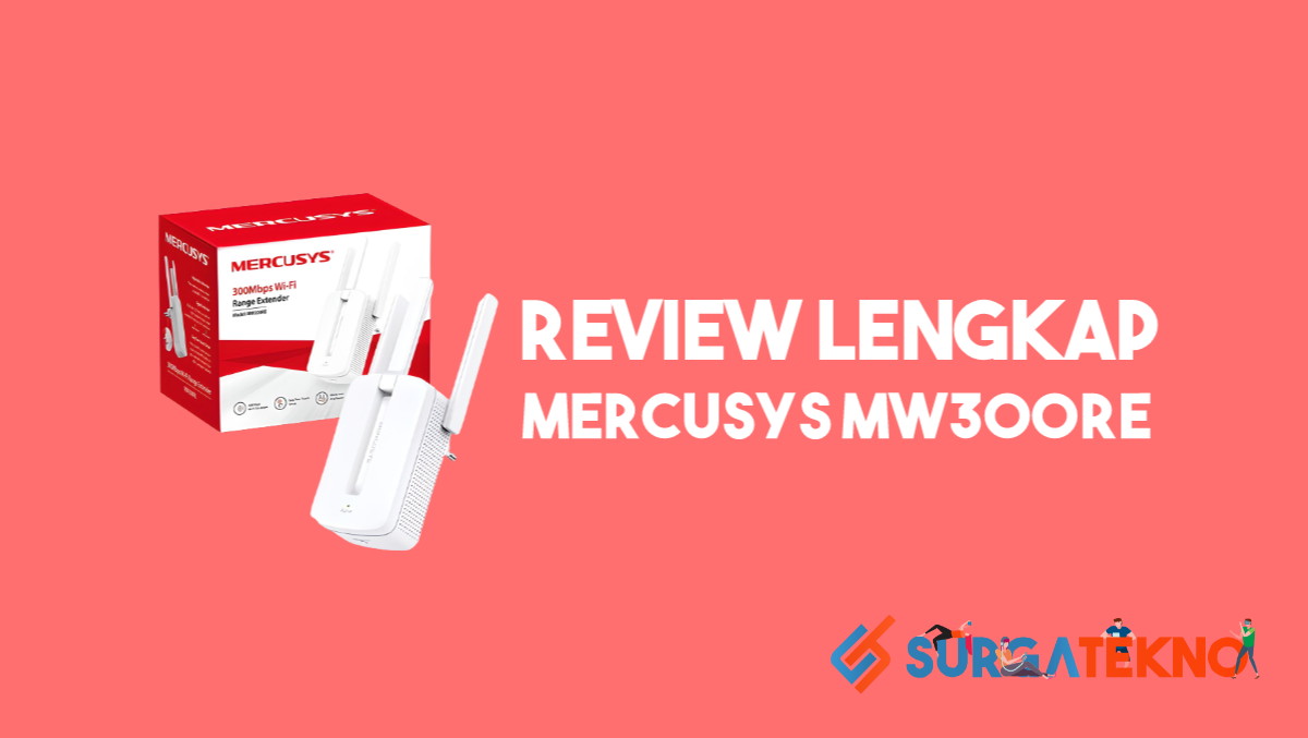 Review Mercusys MW300RE WiFi Range Extenders