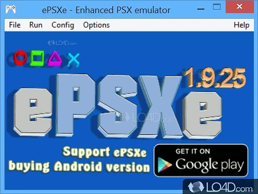 Screenshot ePSXe v2.0.5