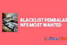 Blacklist Pembalap di Game Need For Speed: Most Wanted