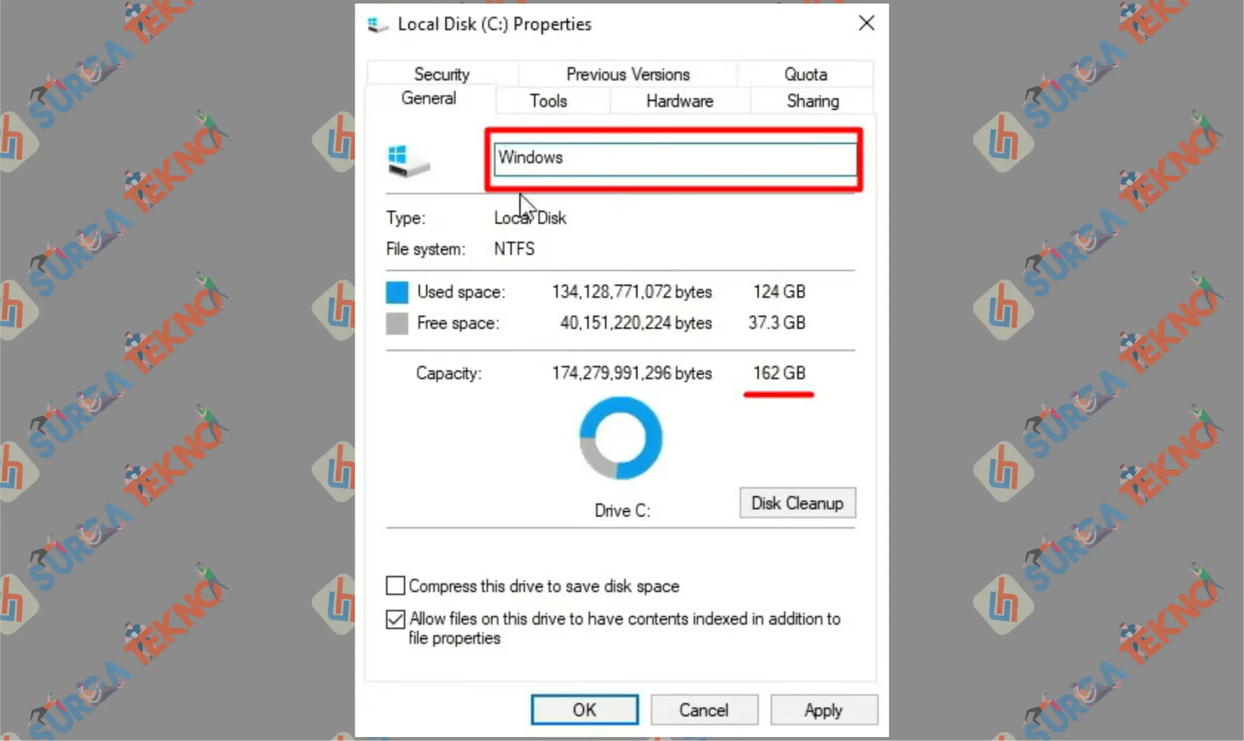 13 Rename File dan Kapasitas - Cara Install Windows 10 dengan Flashdisk