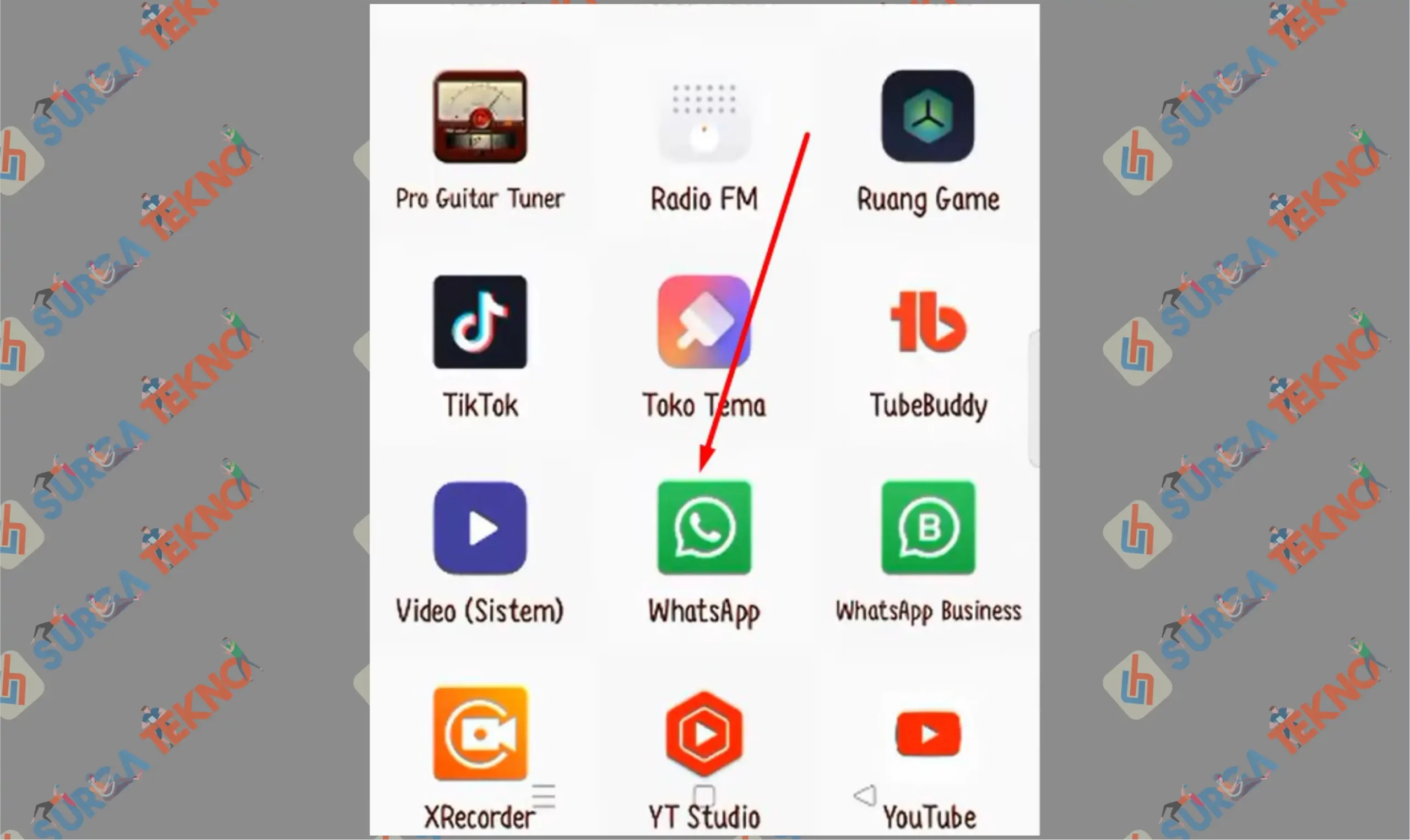 15 Pilih Aplikasi Whatsapp - Cara Ganti Ikon Aplikasi Android