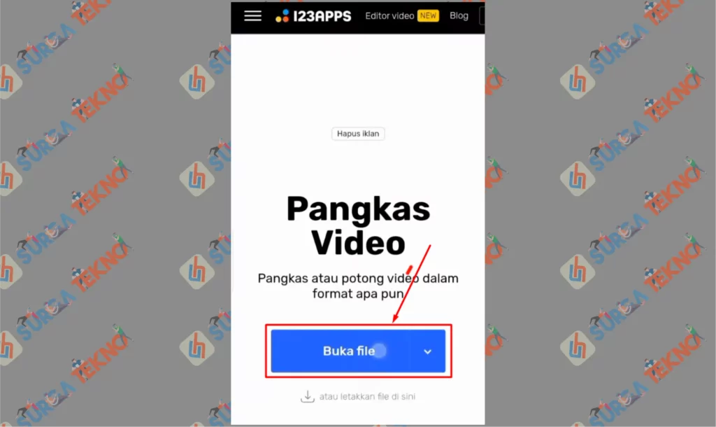 2 Pencet Buka File - Cara Simpan Video TikTok Sendiri Tanpa Watermark