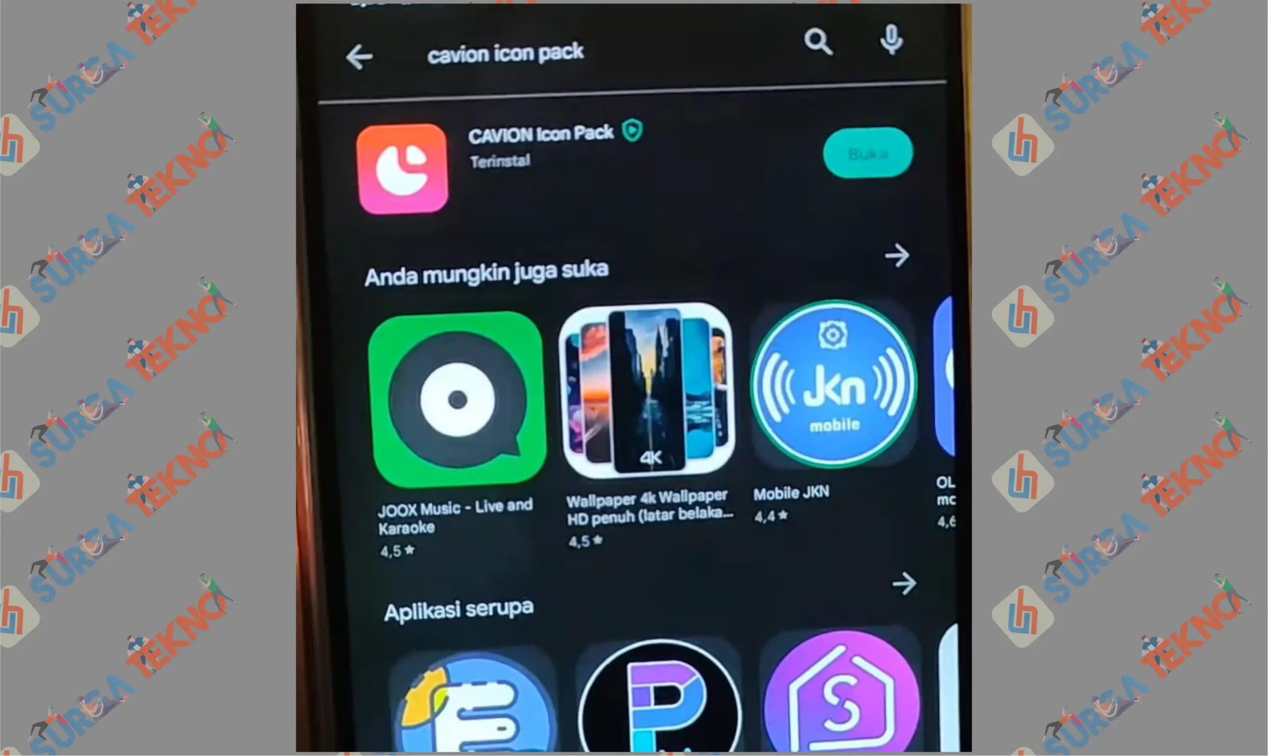 3 Install Icon Pack - Cara Ganti Ikon Aplikasi Android