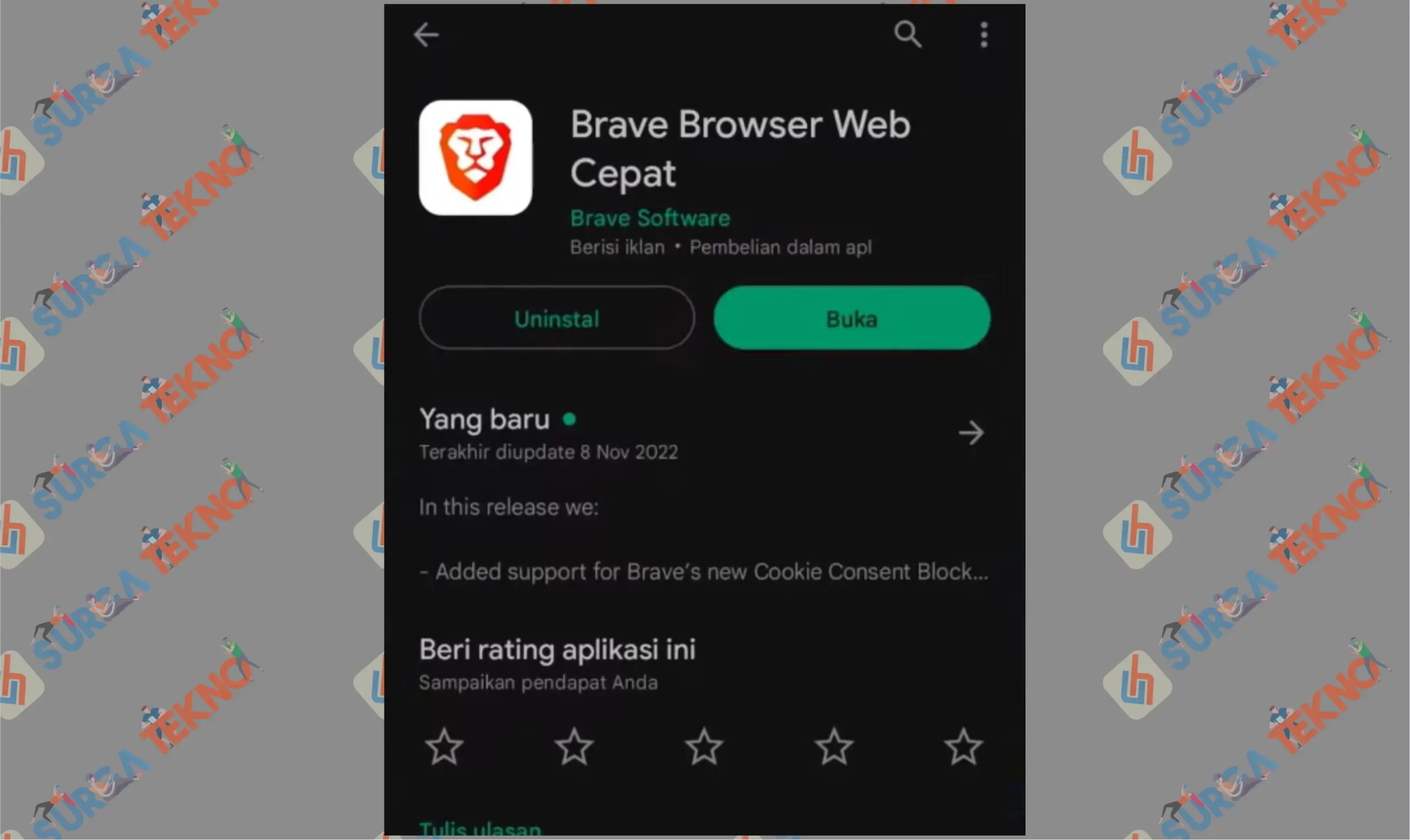 5 Install Brave Browser - Cara Mengatasi Video DoodStream Tidak Bisa Diputar