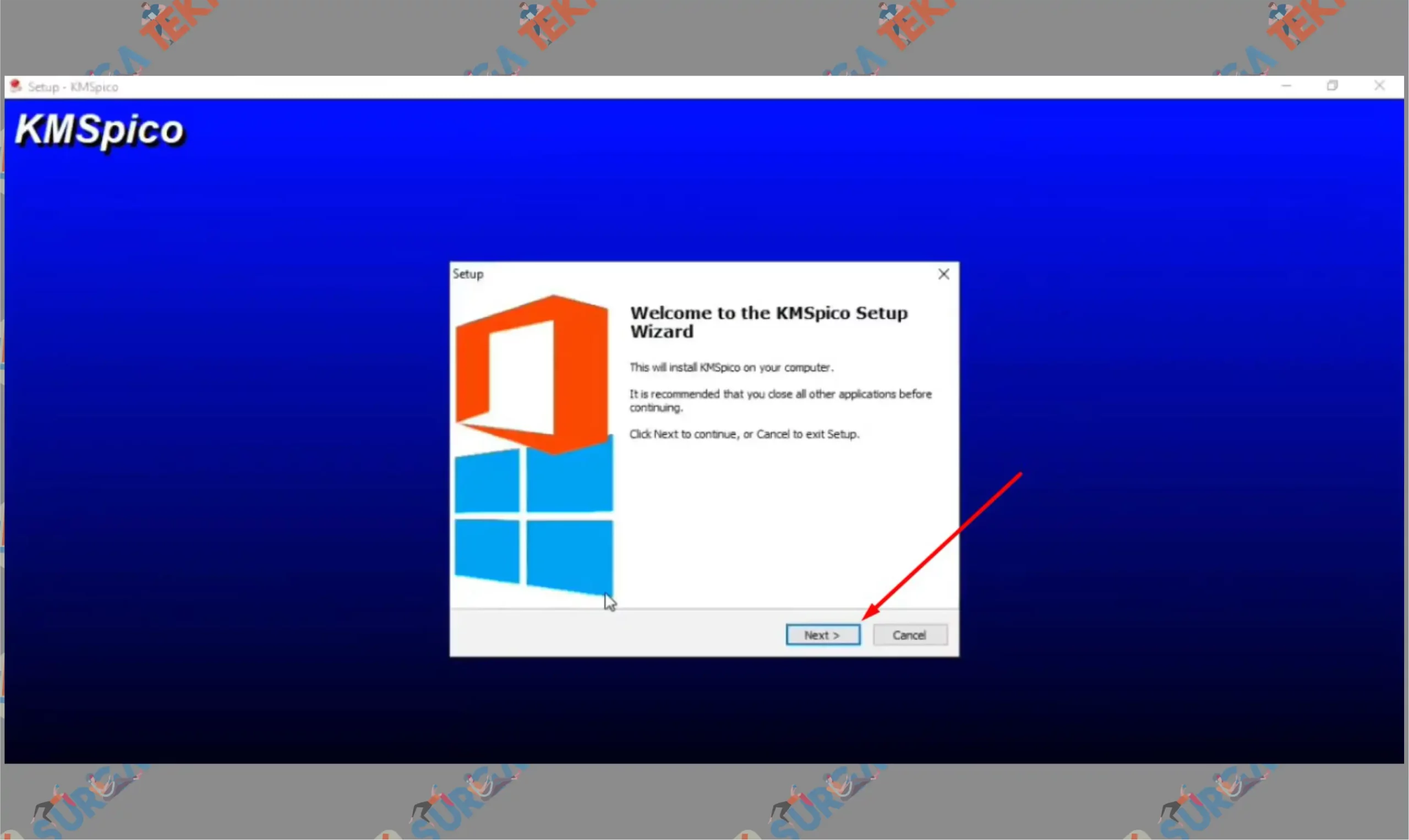 6 Install Aplikasinya - Cara Aktivasi Microsoft Office 2010