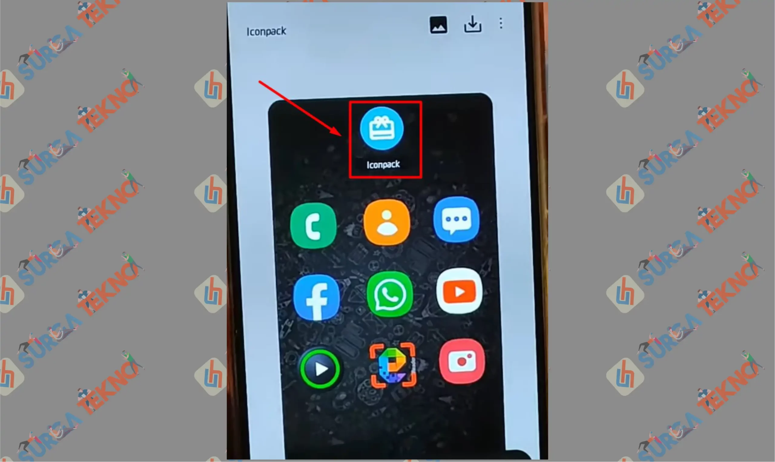 6 Pencet IconPack - Cara Ganti Ikon Aplikasi Android