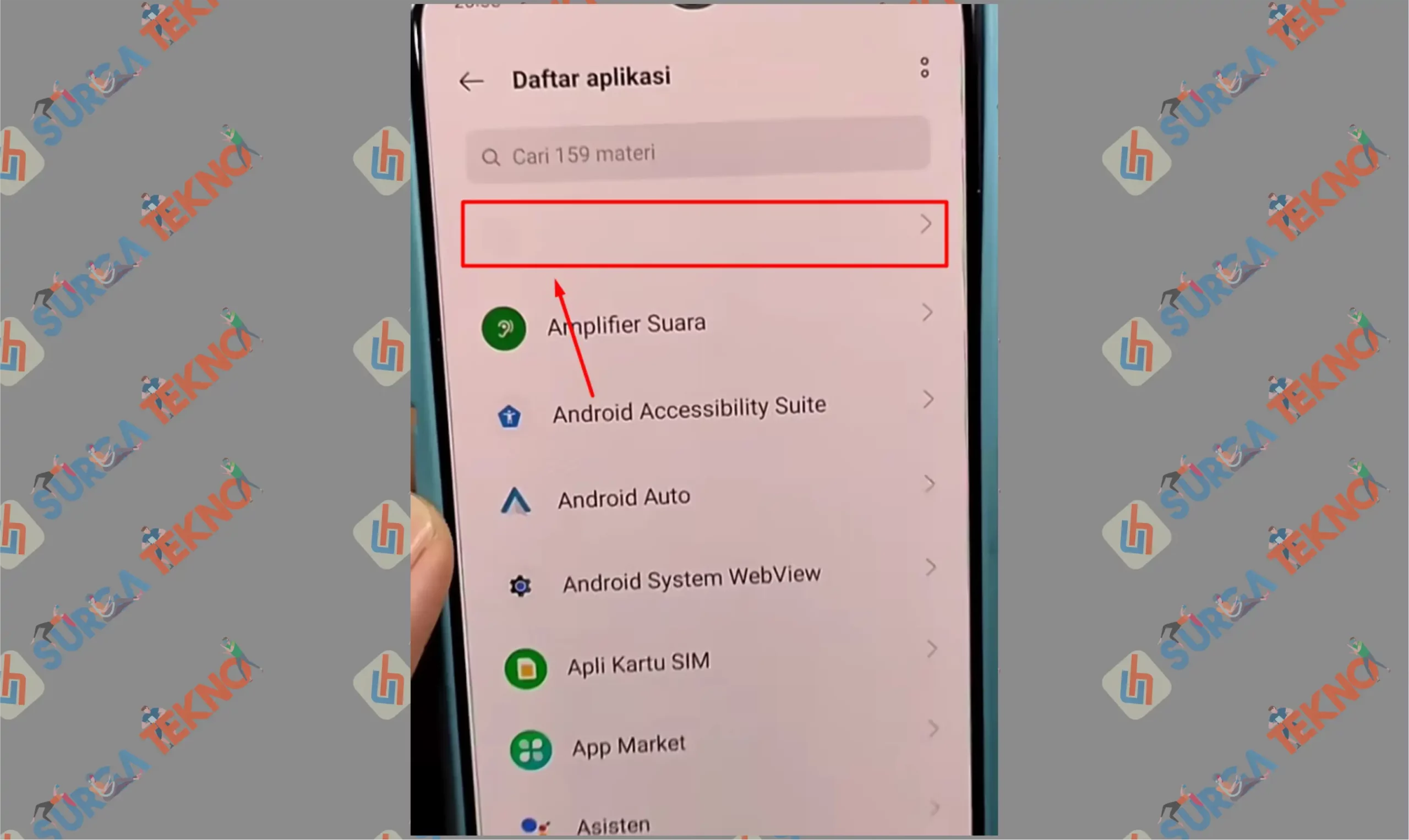 6 Pilih Aplikasi Kosong - Cara Blokir Iklan di HP Android Tanpa Aplikasi Tambahan