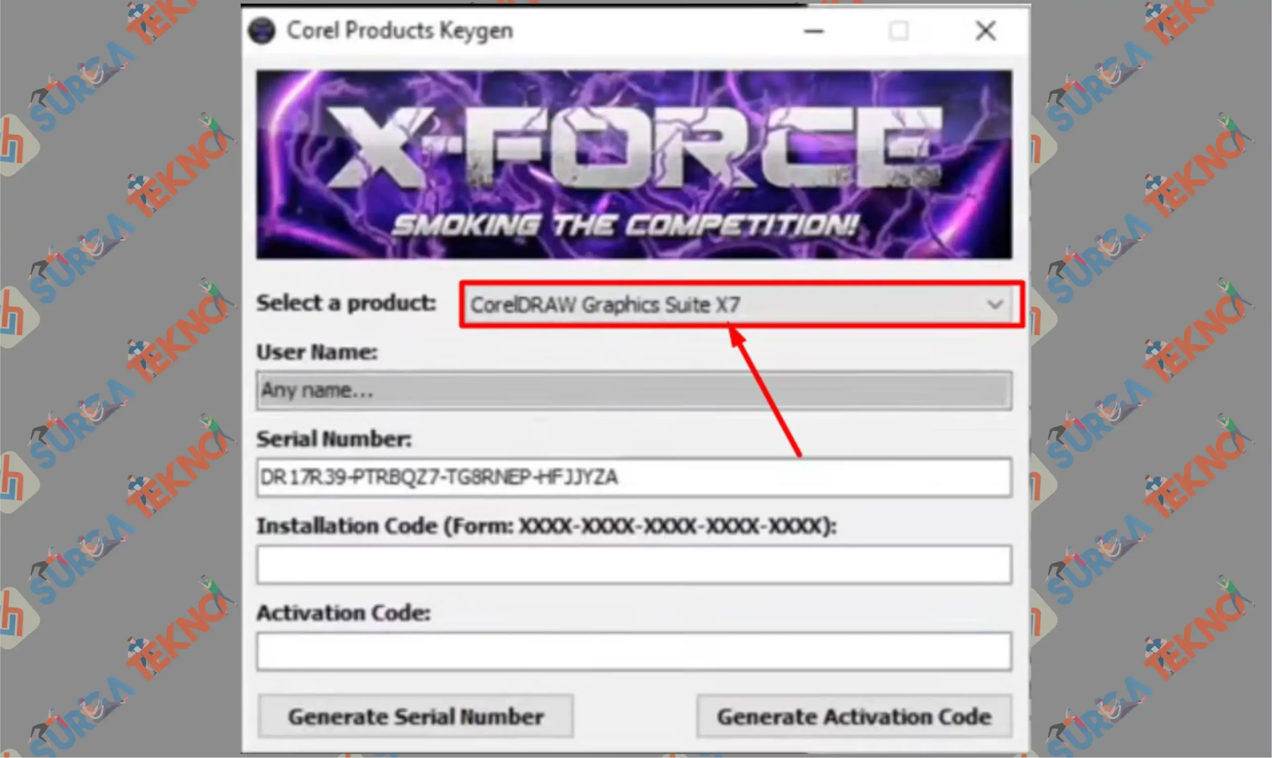 6 Select a Product - Cara Download dan Install CorelDraw X7