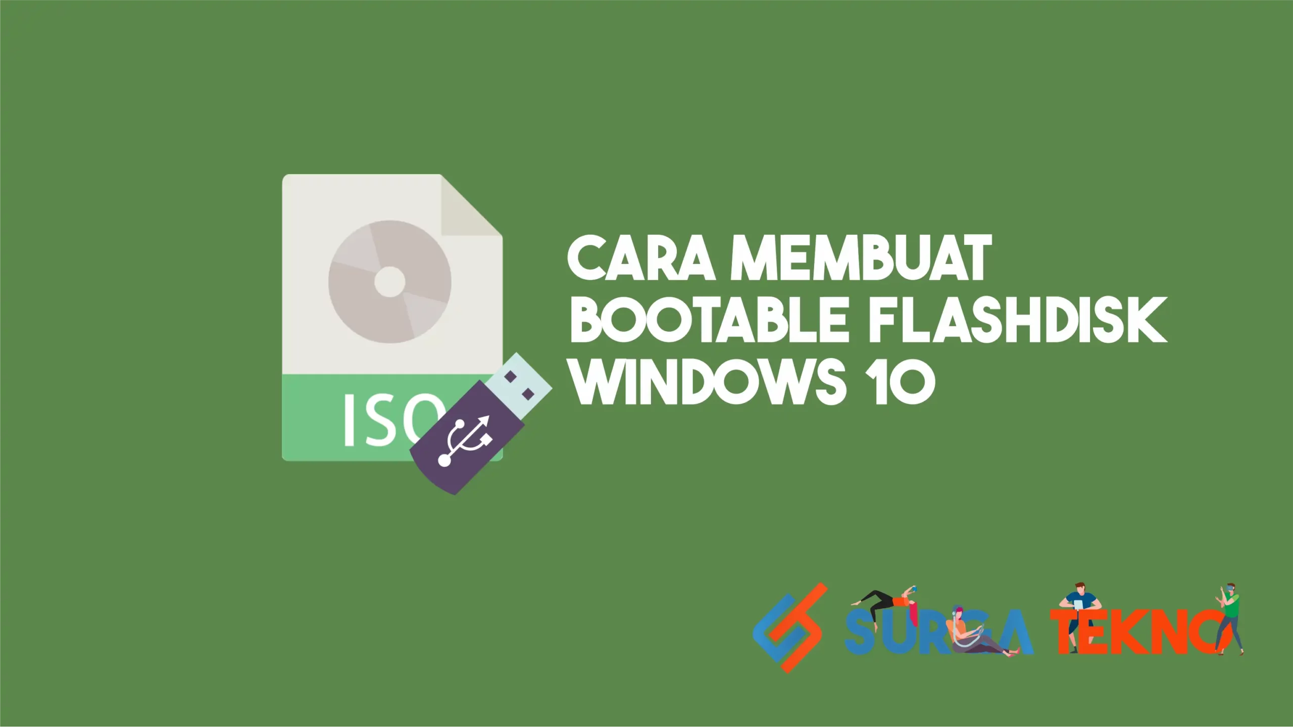 Cara Membuat Bootable Flashdisk Windows 10