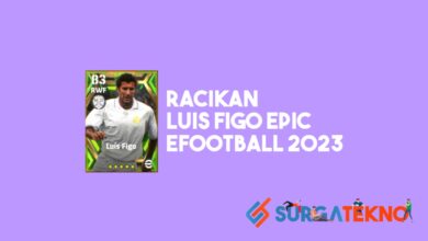 Racikan Luis Figo Epic eFootball 2023