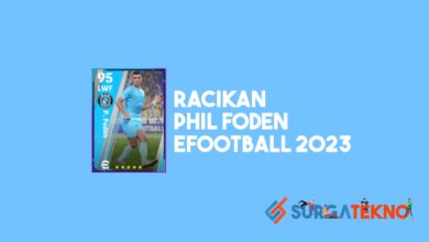 Racikan Phil Foden Manchester City eFootball 2023
