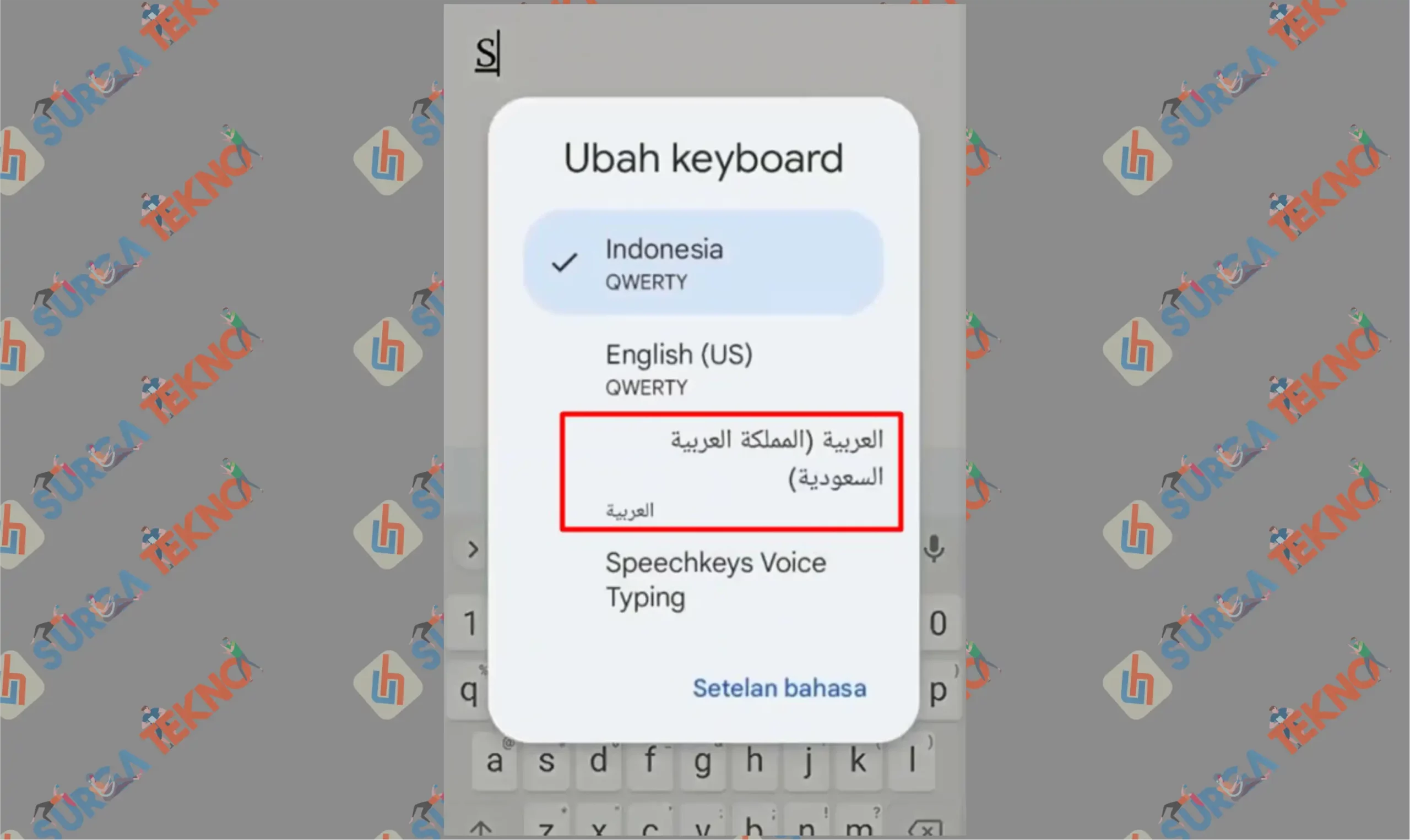 10 Pilih Bahasa Arab - Cara Balas Chat dengan Bahasa Arab di WhatsApp