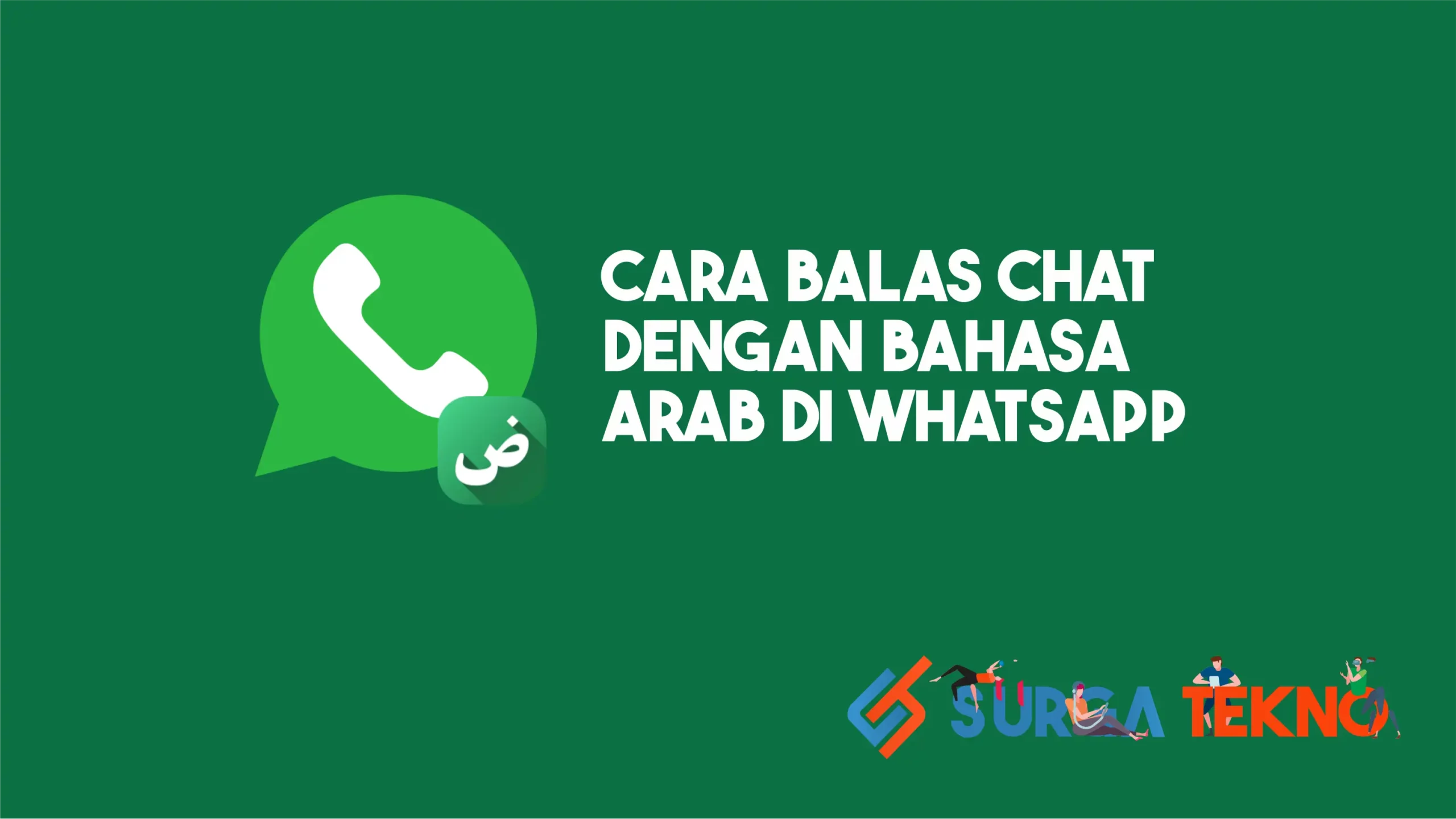 Cara Balas Chat dengan Bahasa Arab di WhatsApp