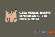 Cara Mengisi Riwayat Pendidikan SLTP di SSCASN 2023