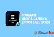 Formasi Unik & Langka eFootball 2024