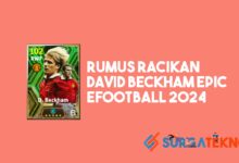 Rumus Racikan David Beckham Epic eFootball 2024