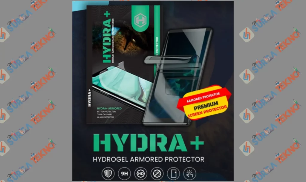 1 Hydra+ - 12 Rekomendasi Tempered Glass Terbaik dengan Harga Miring