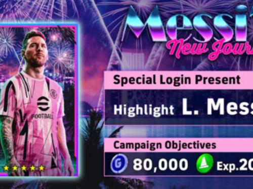 Racikan Lionel Messi Inter Miami eFootball 2023