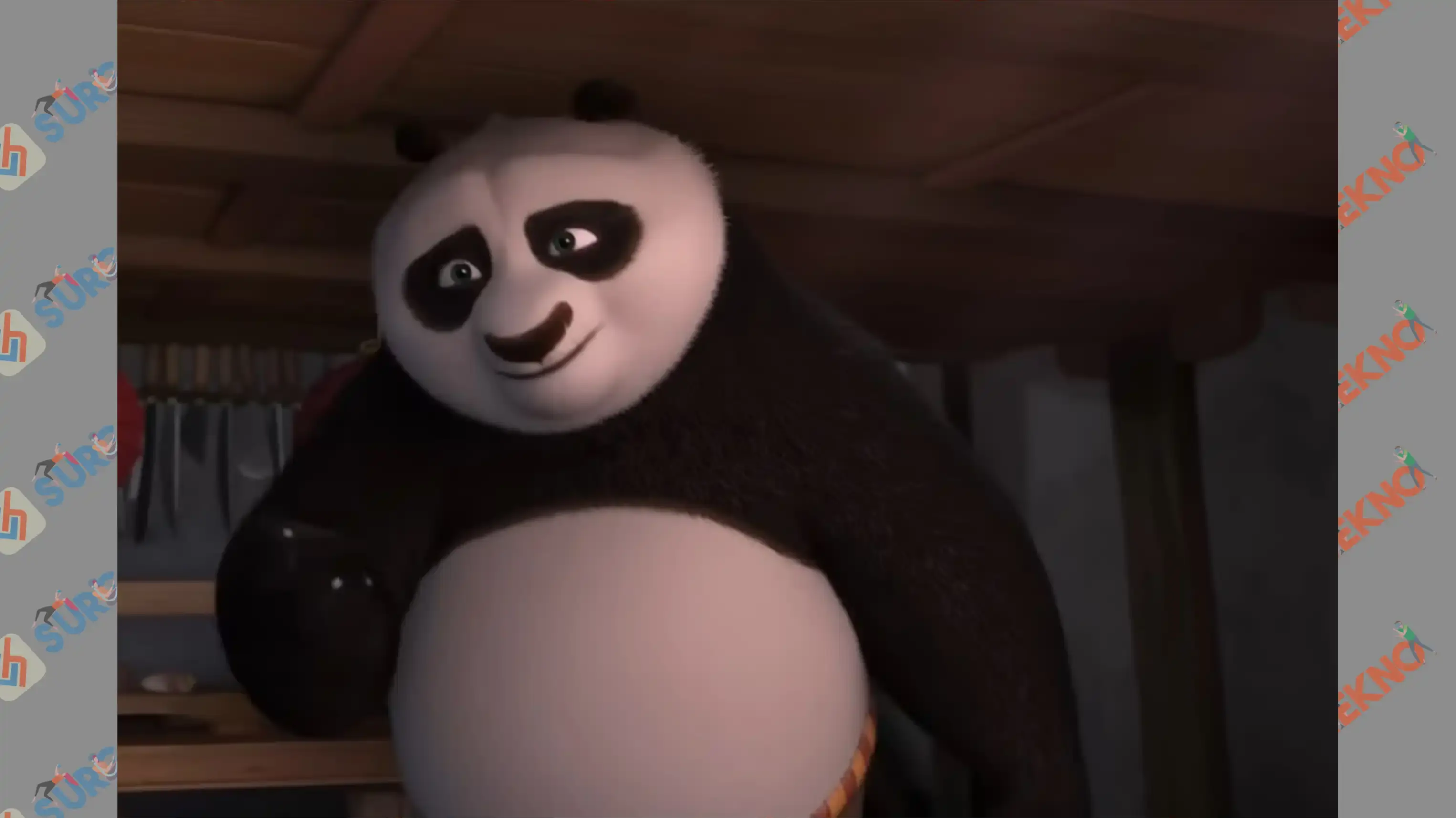 1 Po - Karakter dalam Film Kungfu Panda