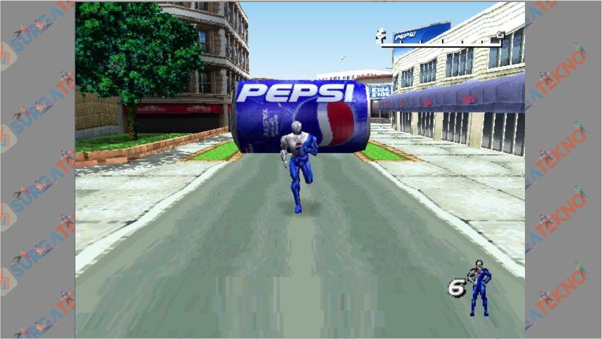 Game PS1 Terbaik - Pepsiman