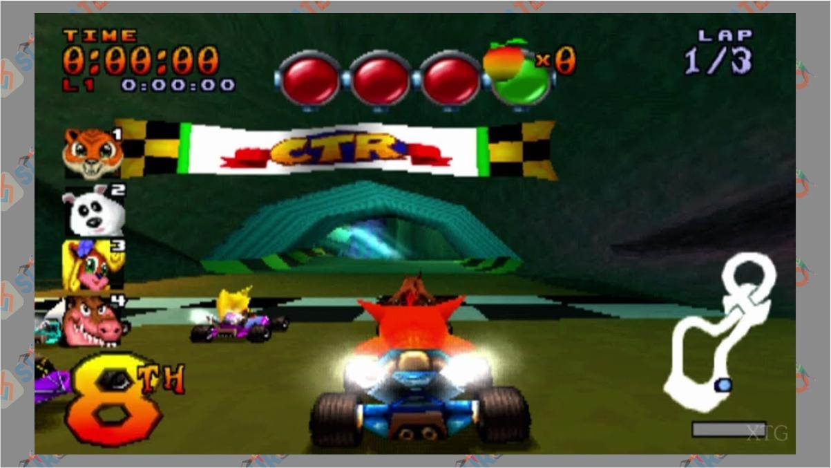 Game PS1 Terbaik - Crash Team Racing