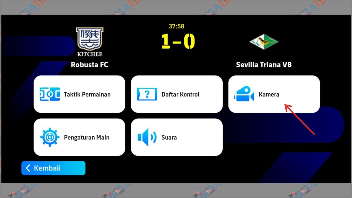2 Cara Mengganti Camera View di eFootball 2024