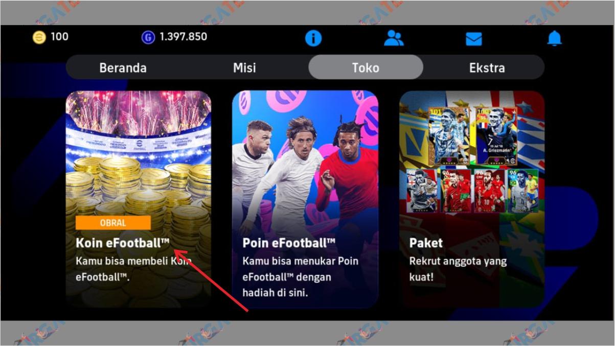 2 Cara Beli Koin eFootball 2024