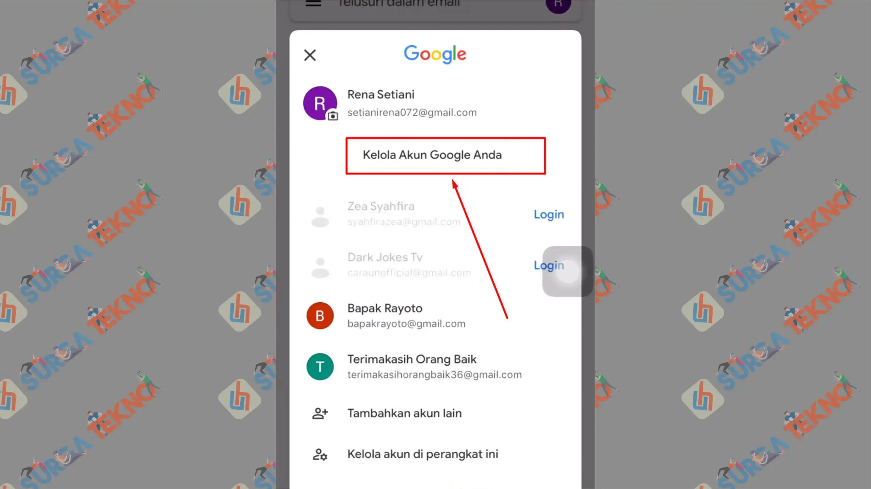 2 Kelola Akun Anda - Cara Buat Gmail Baru Tanpa Verifikasi Nomor