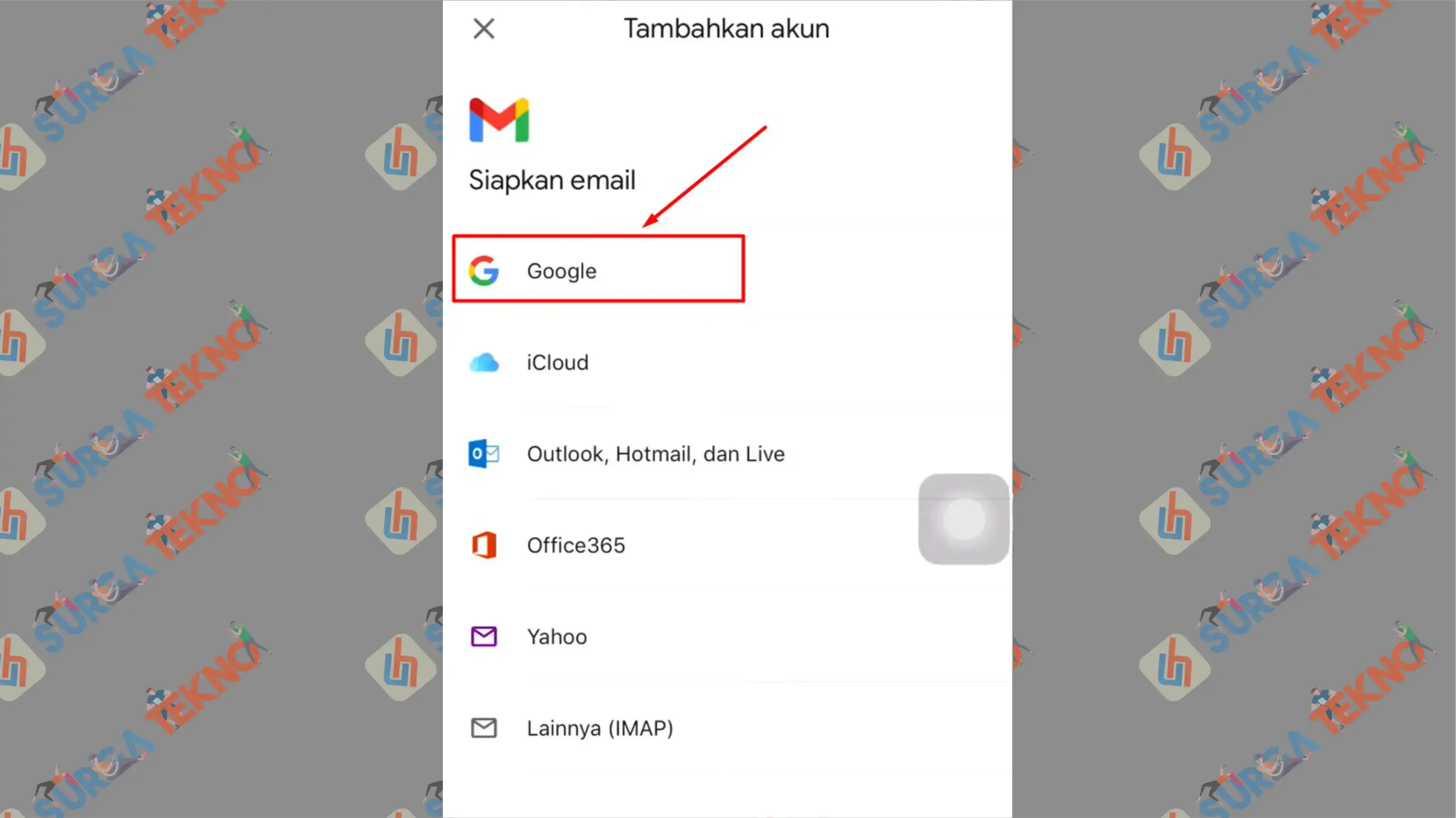 4 Ketuk Tombol Google - Cara Buat Gmail Baru Tanpa Verifikasi Nomor