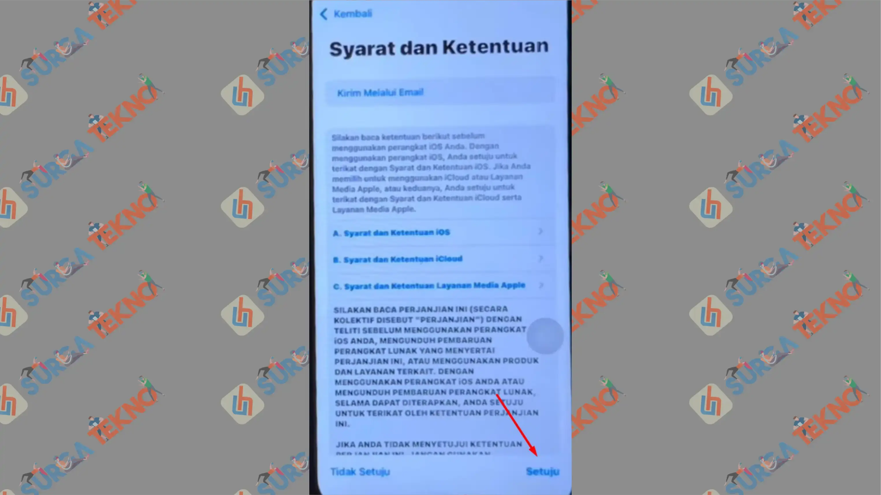 9 Pencet Setuju - Cara Buat ID Apple Baru [Tahun 2024]