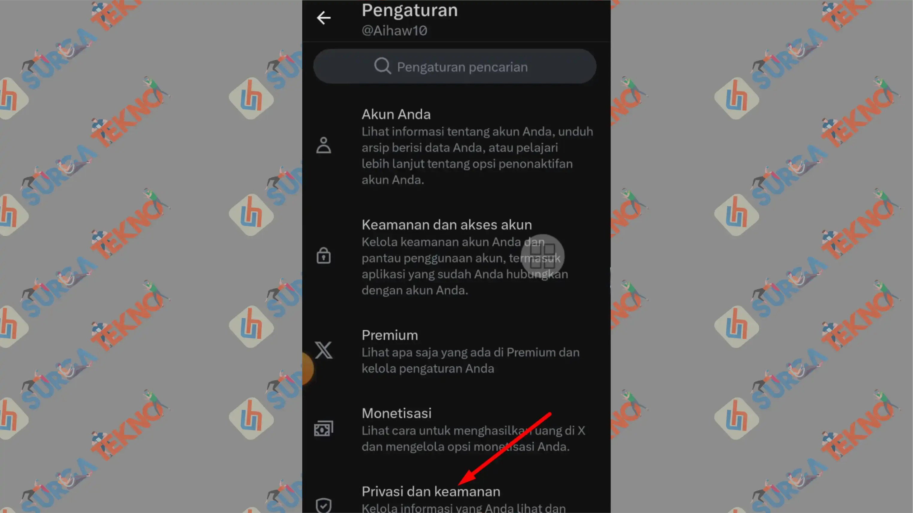 3 Privasi dan Keamanan - Cara Melihat Konten Sensitif di X (Twitter)