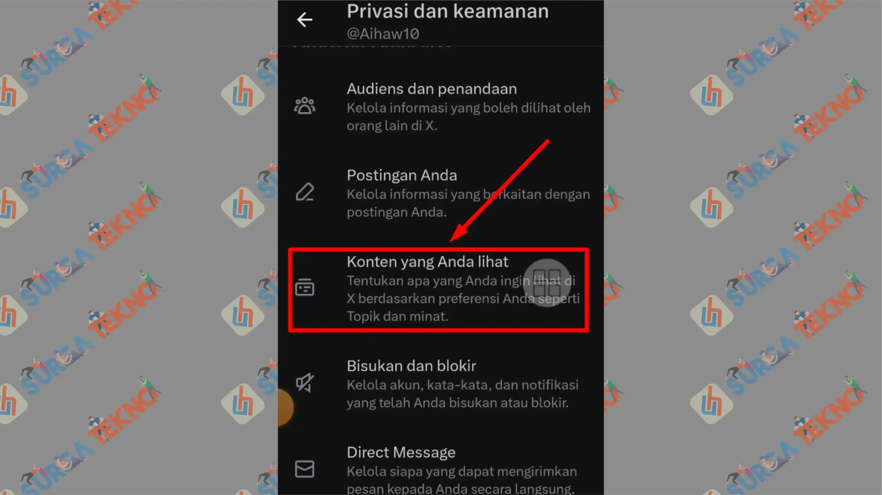 6 Konten Yang Anda Lihat - Cara Melihat Konten Sensitif di X (Twitter)