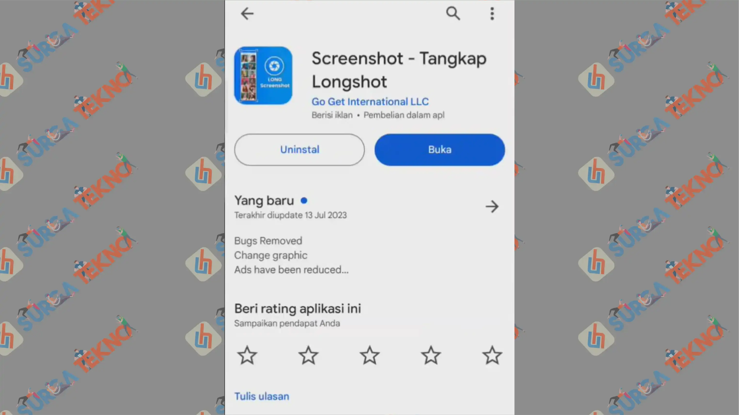 1 Install Longshot - Cara Screenshot Chat Panjang WhatsApp di Android dan iOS