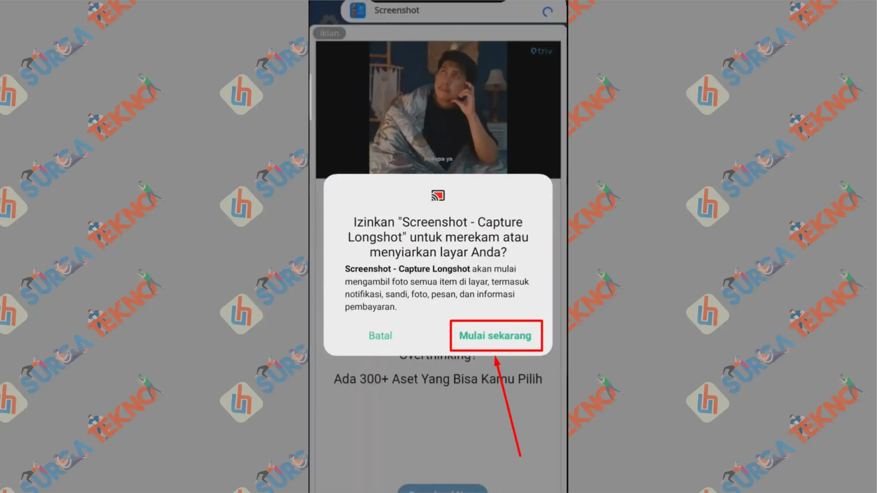 4 Mulai sekarang - Cara Screenshot Chat Panjang WhatsApp di Android dan iOS