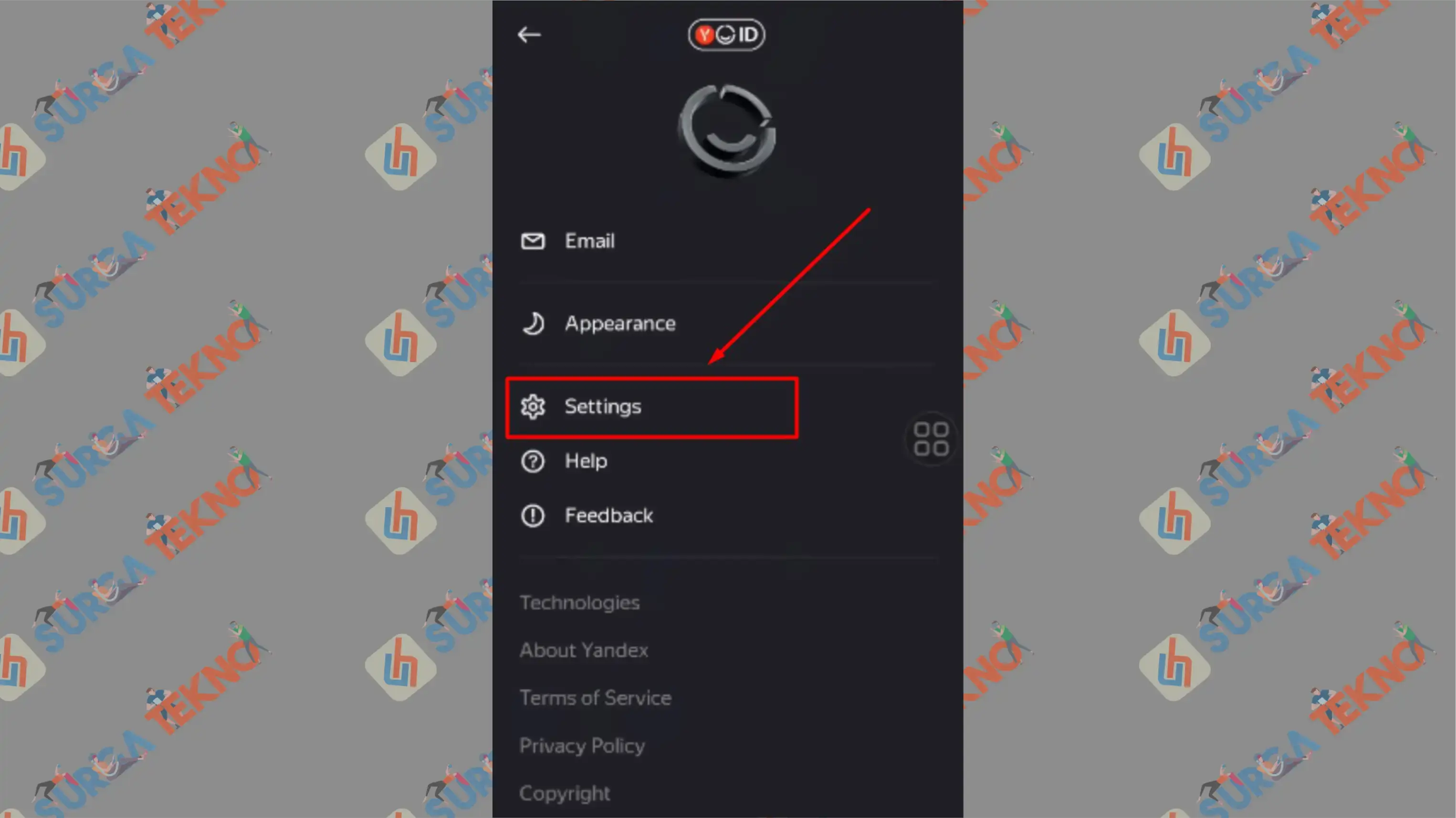 2 Settings - Cara Mengatasi Yandex Tidak Bisa Mencari Video