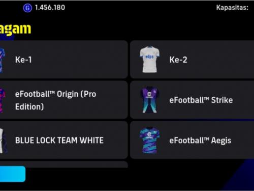 Cara Mengganti Jersey di eFootball 2024