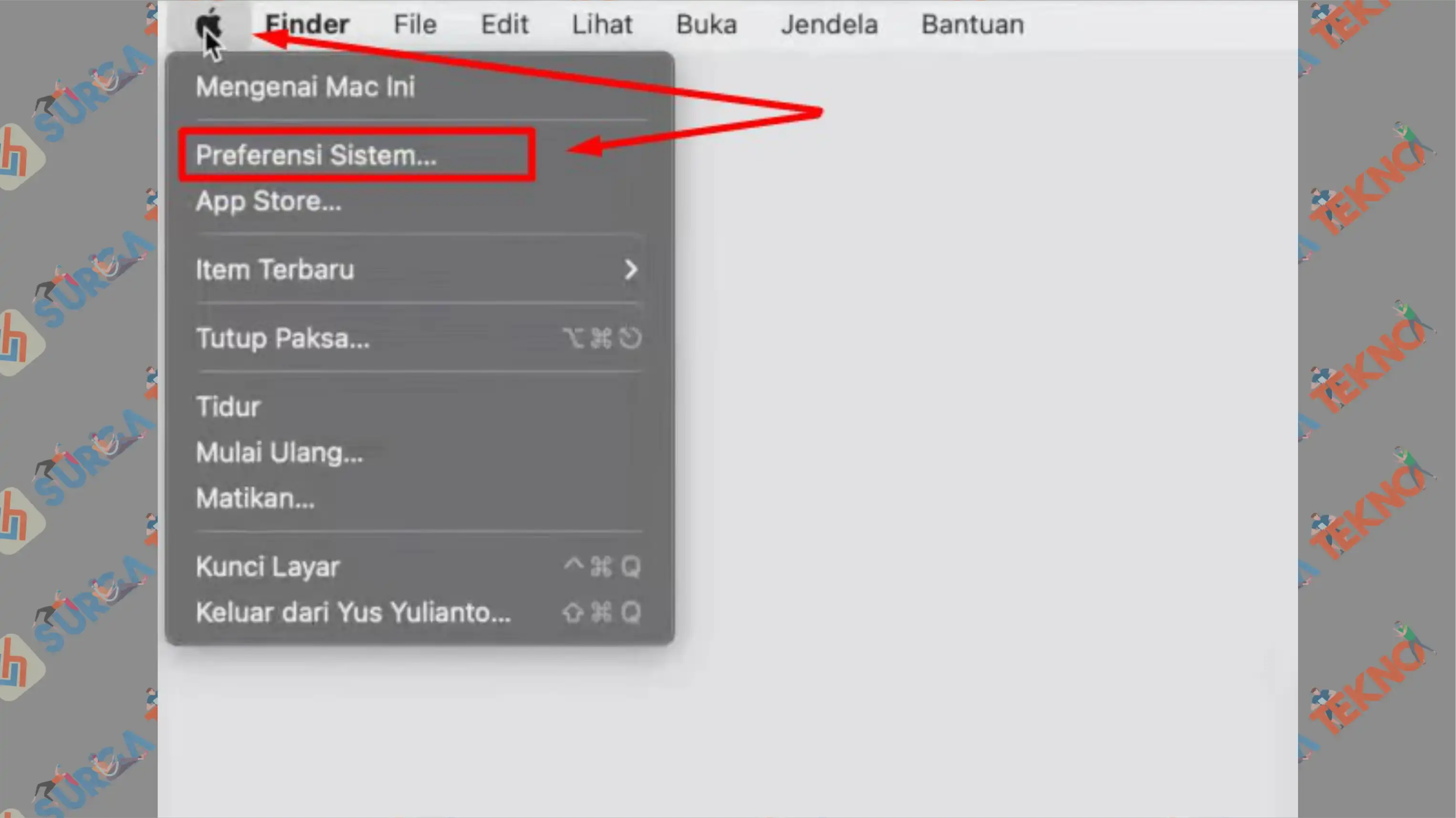 4 Tap Apple Preferensi Sistem - Cara Install Aplikasi Pihak Ketiga di MacBook