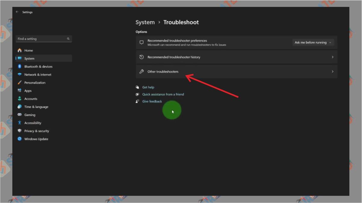 3 Jalankan Network & Internet Troubleshooter