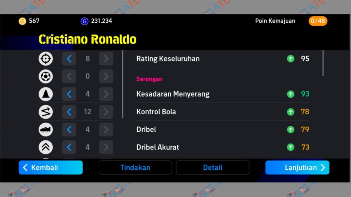 1 Racikan Cristiano Ronaldo 777 Million Download Campaign eFootball 2024