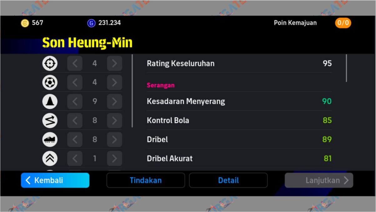 3 Racikan Heung Min Son 777 Million Download Campaign eFootball 2024