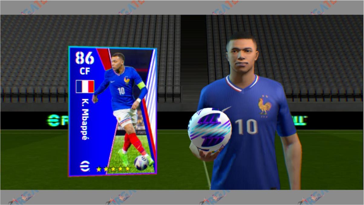 Kylian Mbappe Perancis eFootball 2024