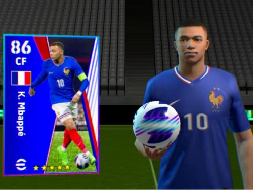 Racikan Kylian Mbappe Perancis eFootball 2024